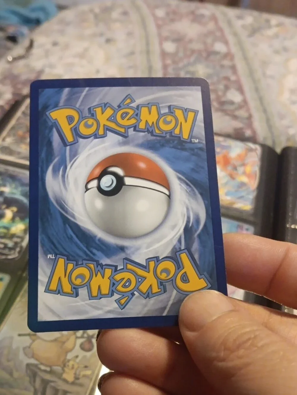 Dragonite Holographic Collectible Card - Orange/Green
